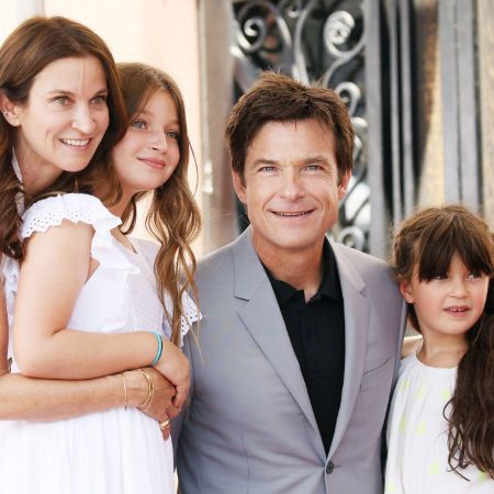 Amanda with her husband, Jason and two daughters, Francesca and Maple